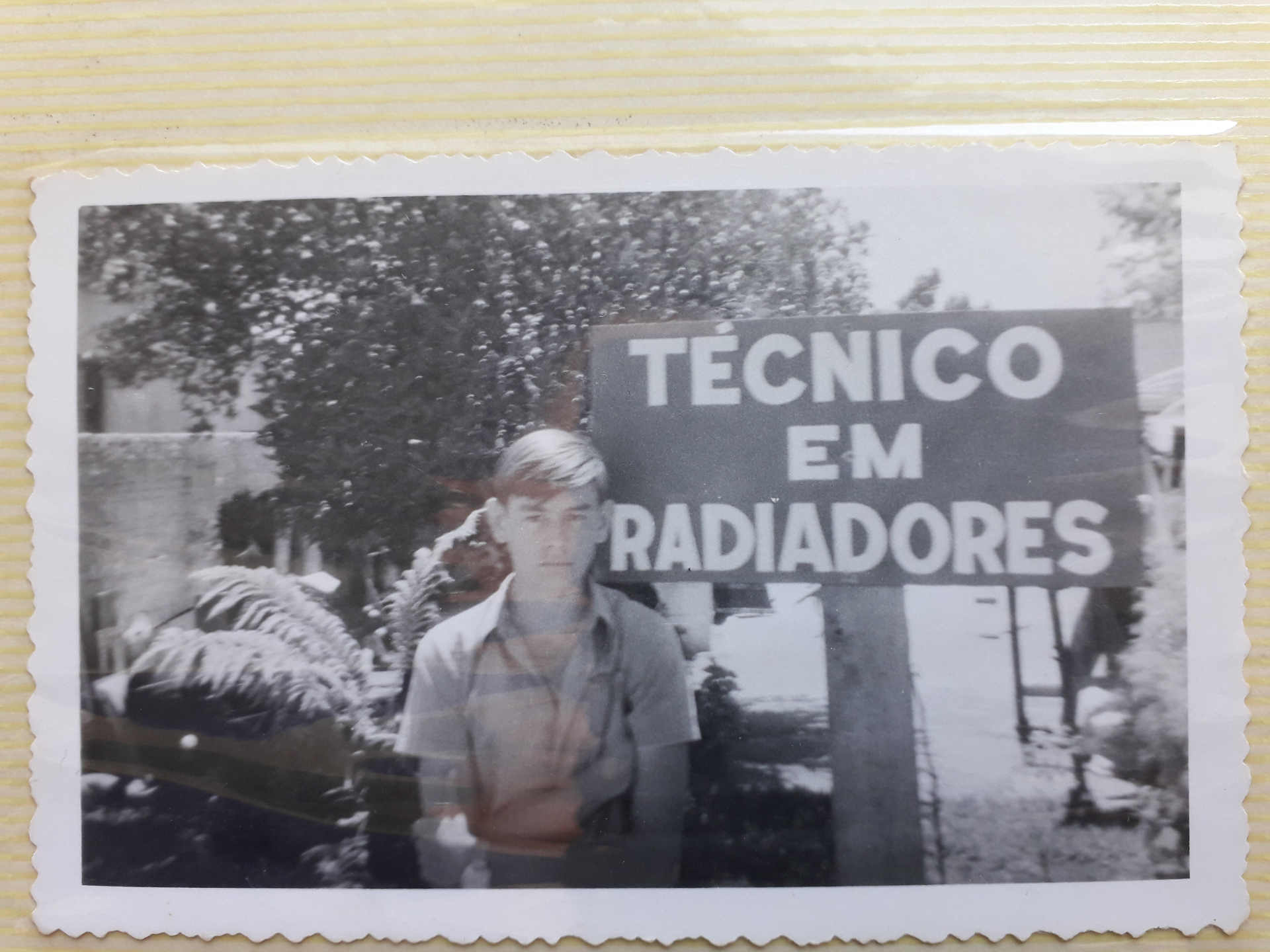Foto histórica da fundação da Casa dos Radiadores